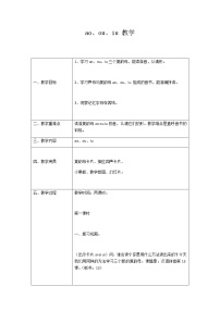 小学语文人教部编版一年级上册10 ao ou iu公开课教学设计