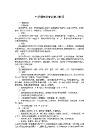 小学语文毕业总复习指导