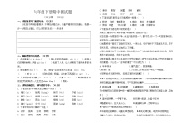 2020-2021学年六年级下册语文试题-- 期中检测卷 部编版（含答案）