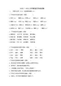 _六年级下册语文试题- 应城市语文小升初模拟测试卷及答案  部编版
