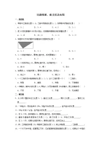 六年级下册数学试题--小升初专题复习 比的性质、意义以及应用 人教版(含解析)
