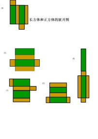 沪教版 (五四制)五年级下册正方体、长方体的展开图教学设计