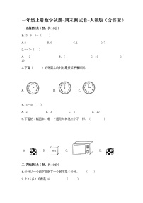 一年级上册数学试题-期末测试卷-人教版（含答案） (15)