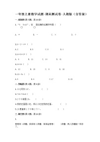 一年级上册数学试题-期末测试卷-人教版（含答案） (14)