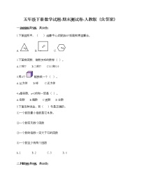 五年级下册数学试题-期末测试卷-人教版（含答案） (10)