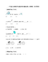 一年级上册数学试题-期末测试卷-人教版（含答案） (12)