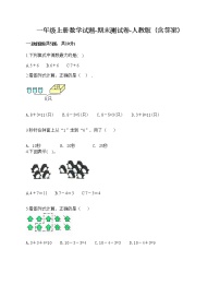 一年级上册数学试题-期末测试卷-人教版（含答案） (13)