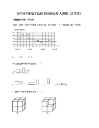 五年级下册数学试题-期末测试卷-人教版（含答案） (5)