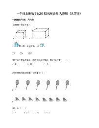 一年级上册数学试题-期末测试卷-人教版（含答案） (13)