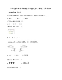 一年级上册数学试题-期末测试卷-人教版（含答案） (5)