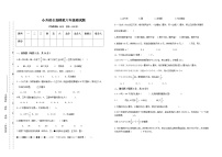 人教版数学六年级小升初全真模拟题(含答案)