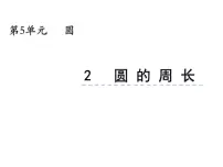 西师大版六年级上册圆的周长图片课件ppt