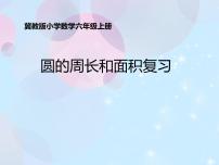 小学数学冀教版六年级上册四 圆的周长和面积综合与测试复习课件ppt