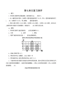 人教版数学四年级上册 第七单元复习测评试卷(含答案)