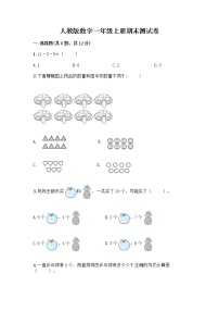 人教版数学一年级上册期末测试卷推荐