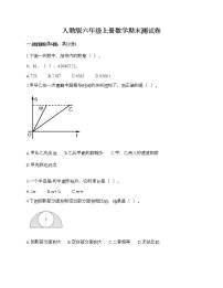 人教版六年级上册数学期末测试卷附答案（综合题）