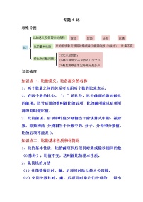 【期末必备】六年级上册数学期末复习专题4 ... 比（知识梳理+典例分析+举一反三+巩固提升）人教版