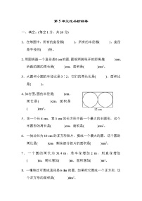 人教版数学六上 第5单元过关检测卷