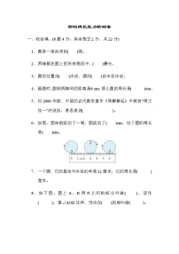 人教版数学六上 周测培优卷8 圆的周长能力检测卷