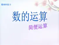 小学数学人教版六年级下册数的运算复习课件ppt