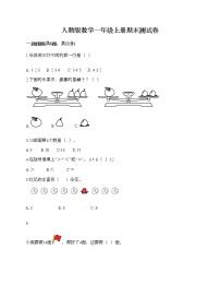 人教版数学一年级上册期末测试卷（名师推荐）