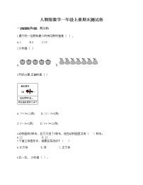 人教版数学一年级上册期末测试卷（各地真题）