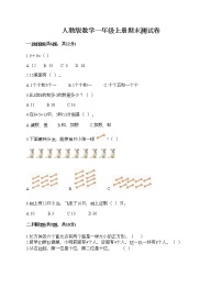 人教版数学一年级上册期末测试卷（培优A卷）