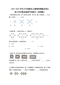 小学数学8 数学广角——数与形课时练习