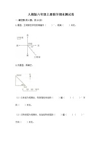 人教版六年级上册数学期末测试卷（满分必刷）