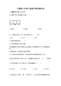 人教版六年级上册数学期末测试卷（满分必刷）