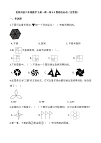 小学数学图形的运动课时作业