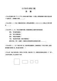 人教版六年级下册数学 小升初专项练习题 杂题 （解析版） (1)