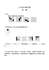 人教版六年级下册数学 小升初专项练习题 杂题 （解析版）