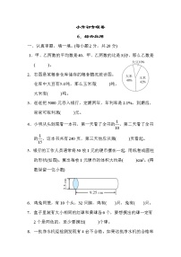 人教版六年级下册数学 小升初专项卷6．综合应用