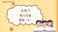 数学六年级下册数与代数优质课复习ppt课件