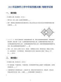 2021年迎春杯小学中年级竞赛决赛C卷数学试卷+答案