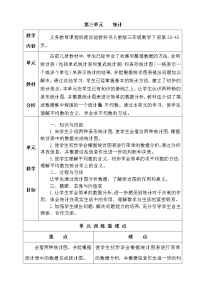 人教版三年级下册3 复式统计表优秀教案设计