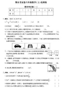 《期末精选卷》六年级上册数学北师版