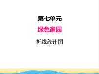 青岛版 (五四制)四年级下册八 绿色家园——拆线统计图精品课件ppt