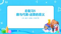 数学六年级下册数与代数精品复习课件ppt