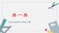 北师大版六年级下册画一画课文配套课件ppt