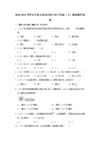 2020-2021学年辽宁省大连市沙河口区六年级（上）期末数学试卷