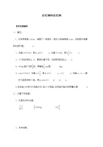 苏教版六年级下册1. 数与代数一课一练