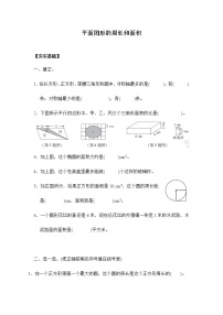 苏教版六年级下册七 总复习2. 图形与几何测试题