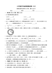 小学数学毕业模拟测试卷(02)（无答案）