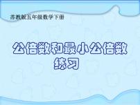 小学数学苏教版五年级下册三 倍数与因数教学演示课件ppt