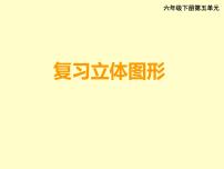 小学数学西师大版六年级下册图形与几何复习课件ppt