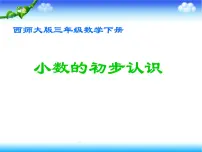 小学西师大版小数的意义教学ppt课件