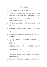 青岛版数学六年级小升初复习仿真卷(二) (含答案)