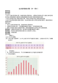 数学五年级下册七、折线统计图教案及反思